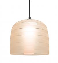 Besa Lighting 1JC-MITZI10SA-LED-BK - Besa Mitzi 10 Cord Pendant