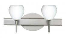Besa Lighting 2SW-560507-SN - Besa Wall Tay Tay Satin Nickel Opal Matte 2x40W G9