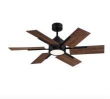 Savoy House 44-770-6AO-89 - Farmhouse II 44" LED Ceiling Fan in Matte Black