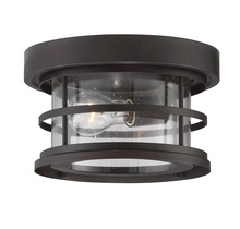 Savoy House 5-369-10-13 - Barrett 1-Light Outdoor Ceiling Light in English Bronze