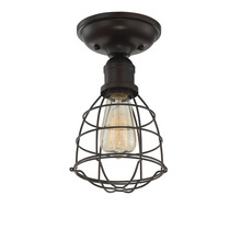 Savoy House 6-4135-1-13 - Scout 1-Light Ceiling Light in English Bronze