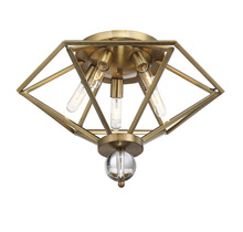 Savoy House 6-682-5-322 - Tekoa 5-Light Ceiling Light in Warm Brass