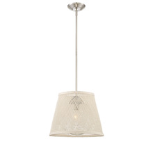 Savoy House 7-1140-1-SN - Messina 1 Light Outdoor Pendant