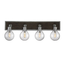 Savoy House 8-6073-4-90 - Dansk 4-Light Bathroom Vanity Light in Galvanized Metal