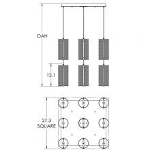 Hammerton CHB0019-09-FB-F-C01-E2 - Uptown Mesh Square Multi-Port-09