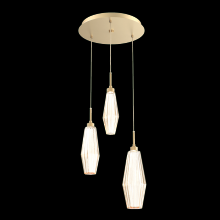 Hammerton CHB0049-03-GB-RA-C01-L3 - Aalto Round 3pc Multi-Pendant