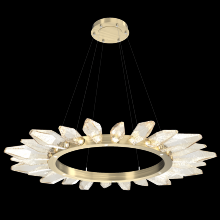 Hammerton CHB0050-56-HB-CA-CA1-L1 - Rock Crystal Radial Ring - 56
