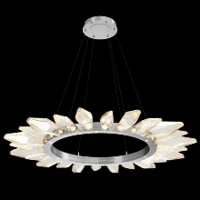 Hammerton CHB0050-56-SN-CA-CA1-L1 - Rock Crystal Radial Ring - 56