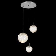 Hammerton CHB0092-03-SN-A-C01-L3 - Gaia Round 3pc Multi-Pendant