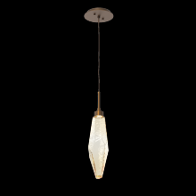 Hammerton LAB0050-17-FB-CA-C01-L1 - Rock Crystal Pendant - 17-Inch