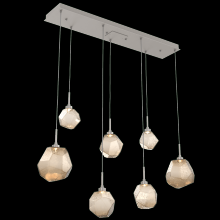 Hammerton PLB0039-07-BS-B-C01-L1 - Gem Linear 7pc Multi-Pendant