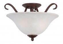 Maxim 10120ICOI - Basix-Semi-Flush Mount