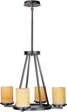 Maxim 21144SCRE - Luminous 4-Light Chandelier