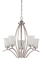 Craftmade 38325-SN - 5 Light Chandelier