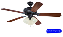Craftmade C206ABZ - Pro Builder 206 52" Ceiling Fan with Light in Aged Bronze Brushed (Blades Sold Separately)