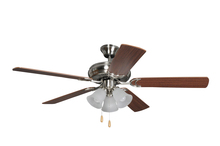 Craftmade DCF52BNK5C3 - 52" Ceiling Fan w/Blades & 3 Lights