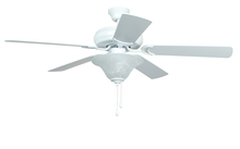 Craftmade DCF52MWW5C1 - 52" Ceiling Fan w/Blades & Bowl Light Kit