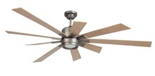 Craftmade KAT72AN - 72" Ceiling Fan w/LED Light Kit, Blade Options
