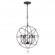 Crystorama 9226-EB - 6 Light Chandelier 