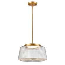 DVI DVP43920BR-RIC - LUNENBERG 14" LED PENDANT