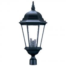 Acclaim Lighting 5208BK/SD - Richmond Collection Post-Mount 3-Light Outdoor Matte Black Light Fixture