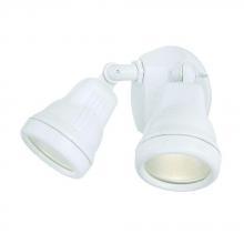 Acclaim Lighting FL50WH - 2-Light White Cast Aluminum Floodlight
