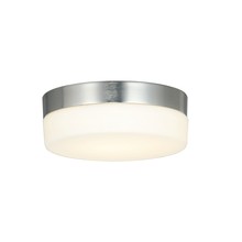 Justice Design Group FSN-4131-OPAL-NCKL - Pixel 7" Round LED Flush-Mount