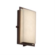 Justice Design Group CLD-7562W-DBRZ - Avalon Small ADA Outdoor/Indoor LED Wall Sconce