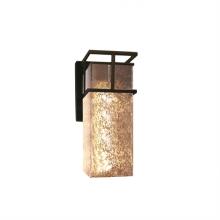 Justice Design Group FSN-8641W-MROR-DBRZ - Structure LED 1-Light Small Wall Sconce - Outdoor