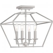 Quoizel AVY1714BN - Aviary Semi-Flush Mount