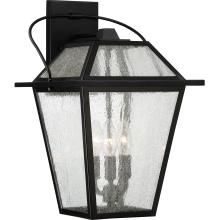 Quoizel BRE8411K - Black Ridge Outdoor Lantern