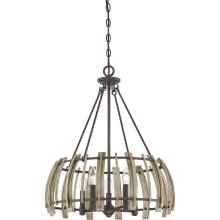 Quoizel WHL2821RK - Wood Hollow Pendant