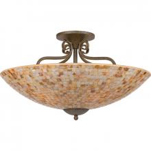 Quoizel MY1723ML - Monterey Mosaic Semi-Flush Mount