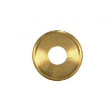 Satco Products Inc. 90/1596 - Turned Brass Check Ring; 1/8 IP Slip; Unfinished; 7/8" Diameter