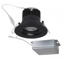 Satco Products Inc. S11625 - 12 watt LED Direct Wire Downlight; Gimbaled; 3.5 inch; 3000K; 120 volt; Dimmable; Round; Remote