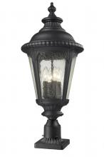 Z-Lite 545PHB-BK-PM - Outdoor Pier Mount