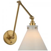 Visual Comfort & Co. Signature Collection CHD 2526AB-WG - Parkington Double Library Wall Light