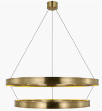 Visual Comfort & Co. Signature Collection CHC 1619AB - Connery 50" Two-Tier Ring Chandelier