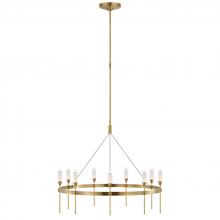 Visual Comfort & Co. Signature Collection PB 5030NB-CG - Overture Medium Ring Chandelier