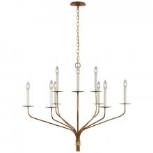 Visual Comfort & Co. Signature Collection S 5752GI - Belfair Large Two-Tier Chandelier