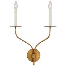 Visual Comfort & Co. Signature Collection S 2752GI - Belfair Large Double Sconce