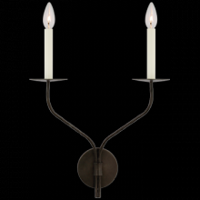 Visual Comfort & Co. Signature Collection S 2752AI - Belfair Large Double Sconce