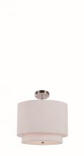Trans Globe PND-801 IV - 3LT PENDANT-15"" DOUBLE SHADE-