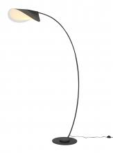 Bethel International AV77F63B - Matte Black Floor Lamp