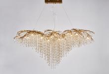 Bethel International AZ03GD - Gold Chandelier