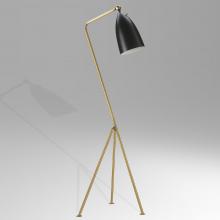 Bethel International BEL01BLK - Black Floor Lamp