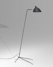 Bethel International BEL22BLK - Black Floor Lamp