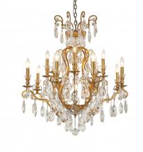 Bethel International BET80C32AB - Antique Brass Chandelier