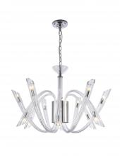 Bethel International DG21 - Chrome Chandelier