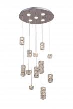 Bethel International DIN02C19CH - Chrome LED Chandelier